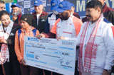 Numaligarh Marathon - 2021, Event Day